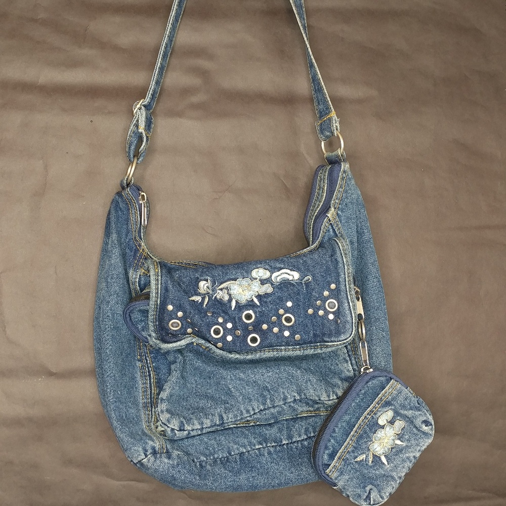 Vintage Denim shoulder bag